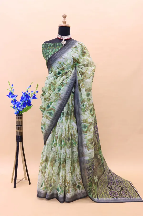 LINEN_FABRIC_DIGITAL_PRINT_SAREE
